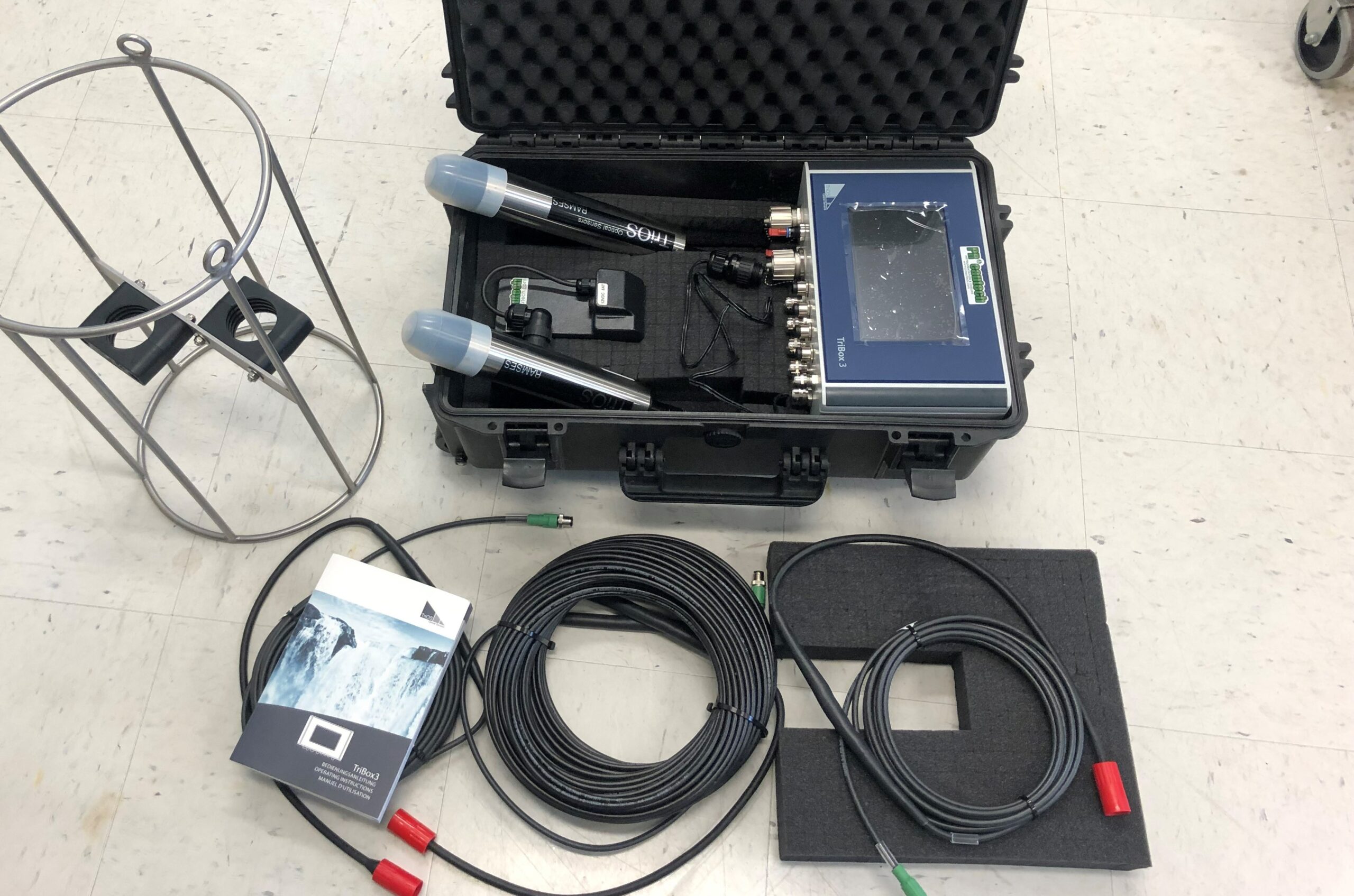 Trios RAMSES hyperspectral sensors